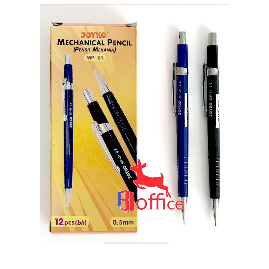 

Joyko Pensil Mekanik MP-01 12 x 141 mm Black & Blue