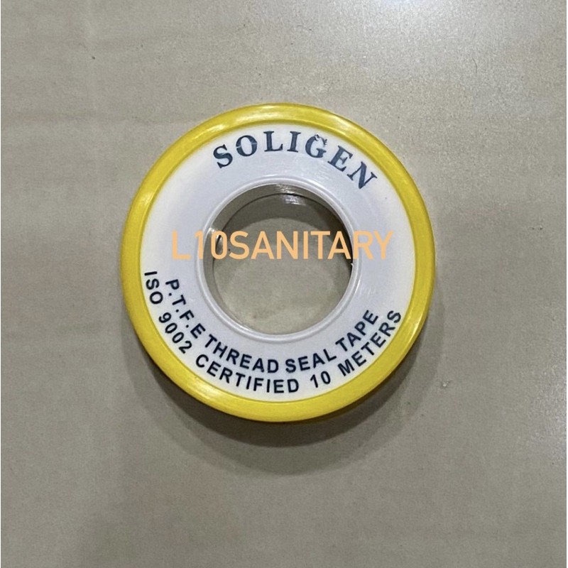 Seal Tape Soligen / Isolasi Kran / Siltip Soligen 10 Meter / Sealtape Original Soligen