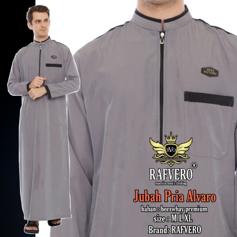 Gamis Jubah Pria Alvaro