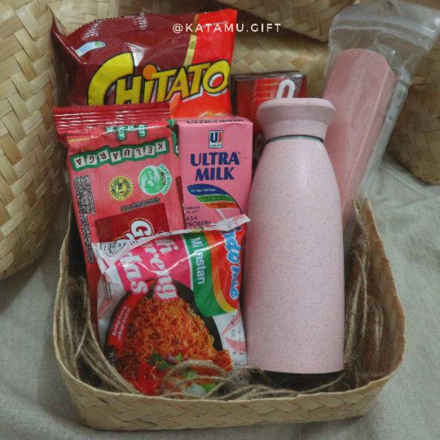 

snackbox pink series / hampers / birthday gift