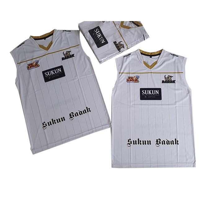 Baju kaos jersey singlet team bola voli putra proliga sukun badak full printing murah