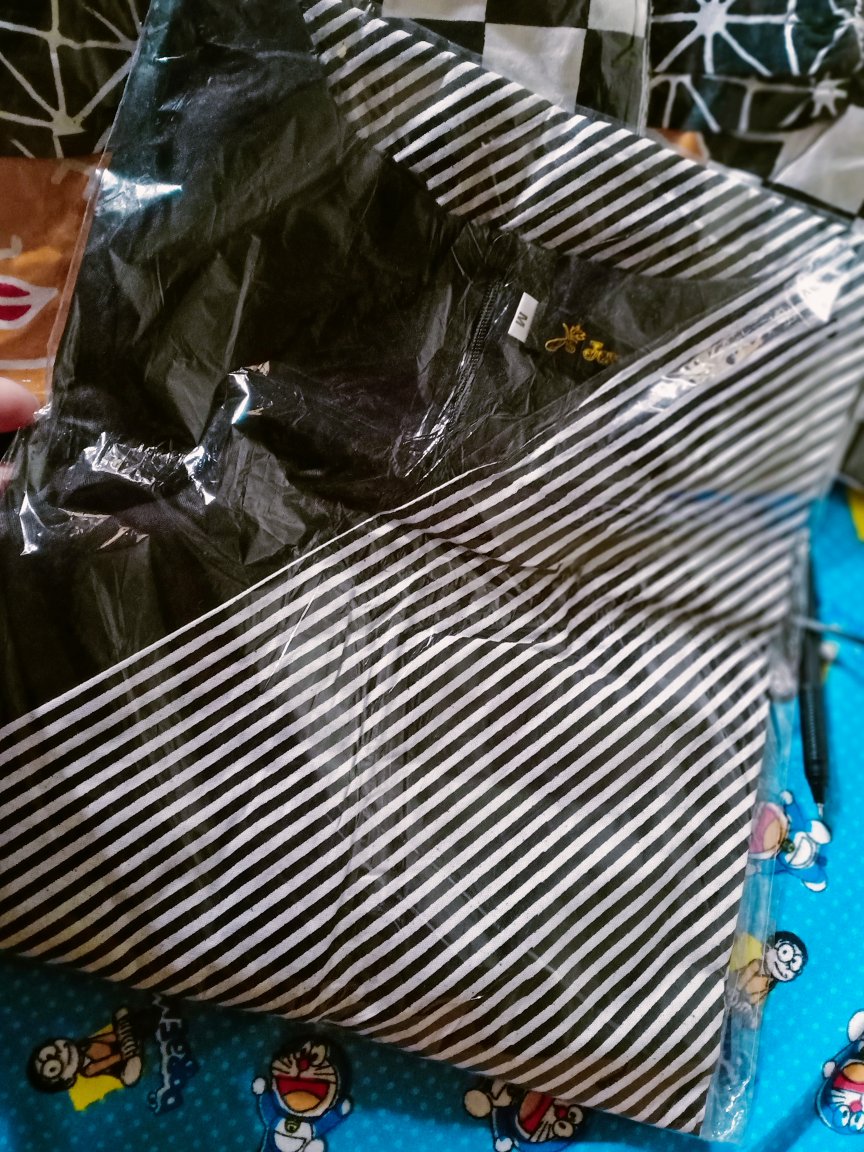 Tunik Kombi Salur Wedda Atasan Baju Batik Wanita Modern