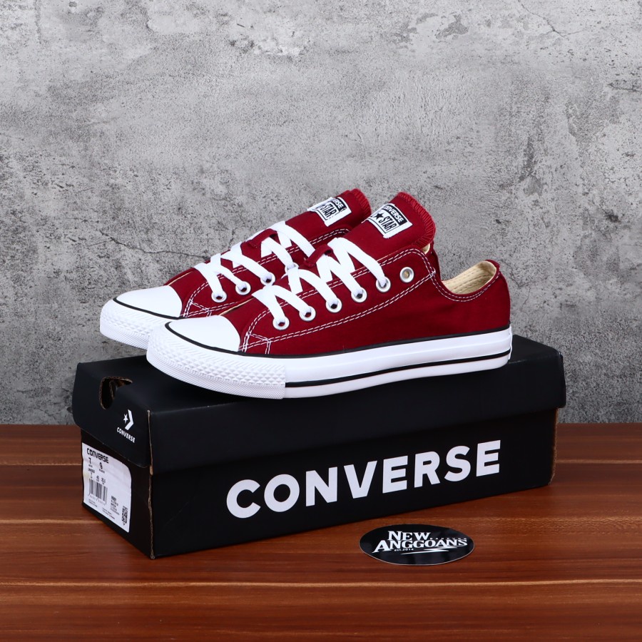 Cod Sepatu Convers All Star 70s Maroon Low Qualitas Premium