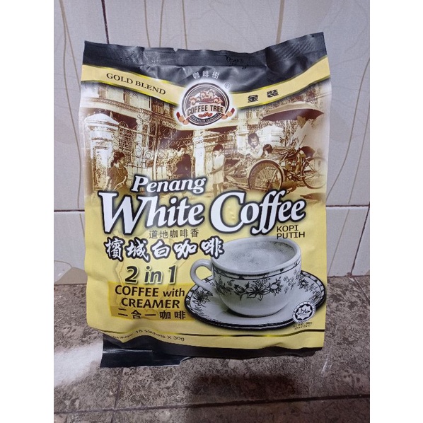 

Coffee Tree Penang White Coffee 2 in 1 Coffee with Creamer