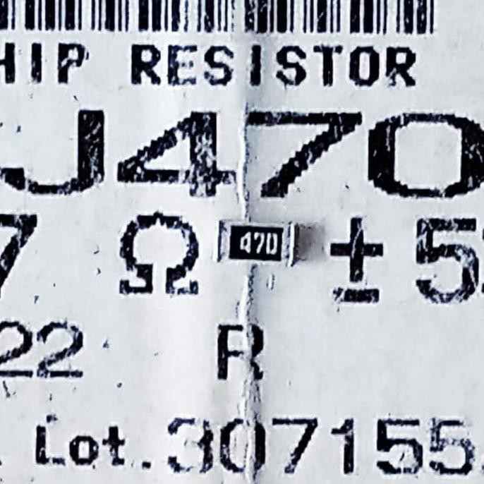 47ohm resistor smd mttban99