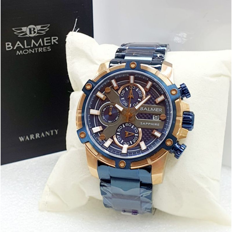 JAM TANGAN BALMER 8111 CHRONO STAINLESS ORIGINAL