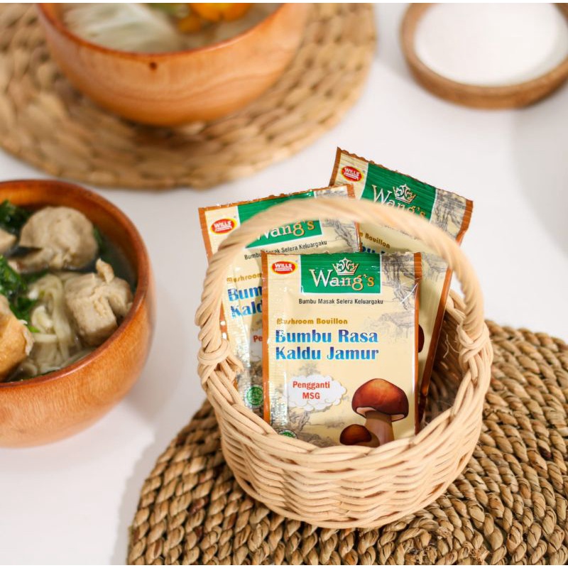 

BARU !!! WANG'S BUMBU RASA KALDU JAMUR SACHET (6 gr X 12 PCs)