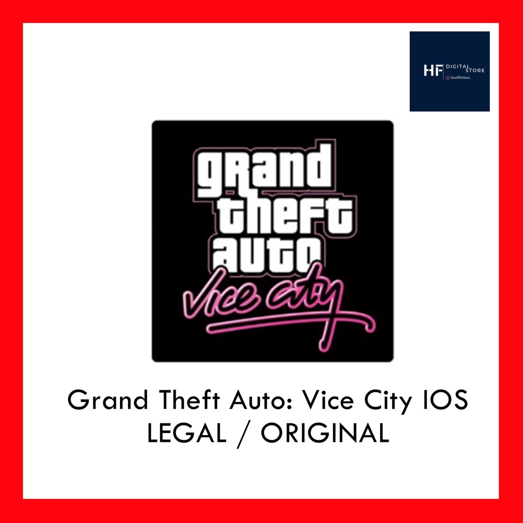 Grand Theft Auto: Vice City IOS // GTA VICE CITY IOS LEGAL