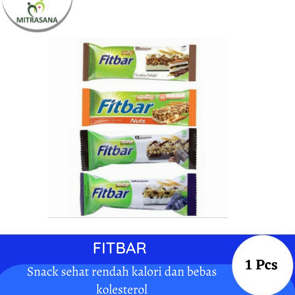 

Fitbar - Snack Sehat Rendah Kalori Dan Bebas Kolesterol