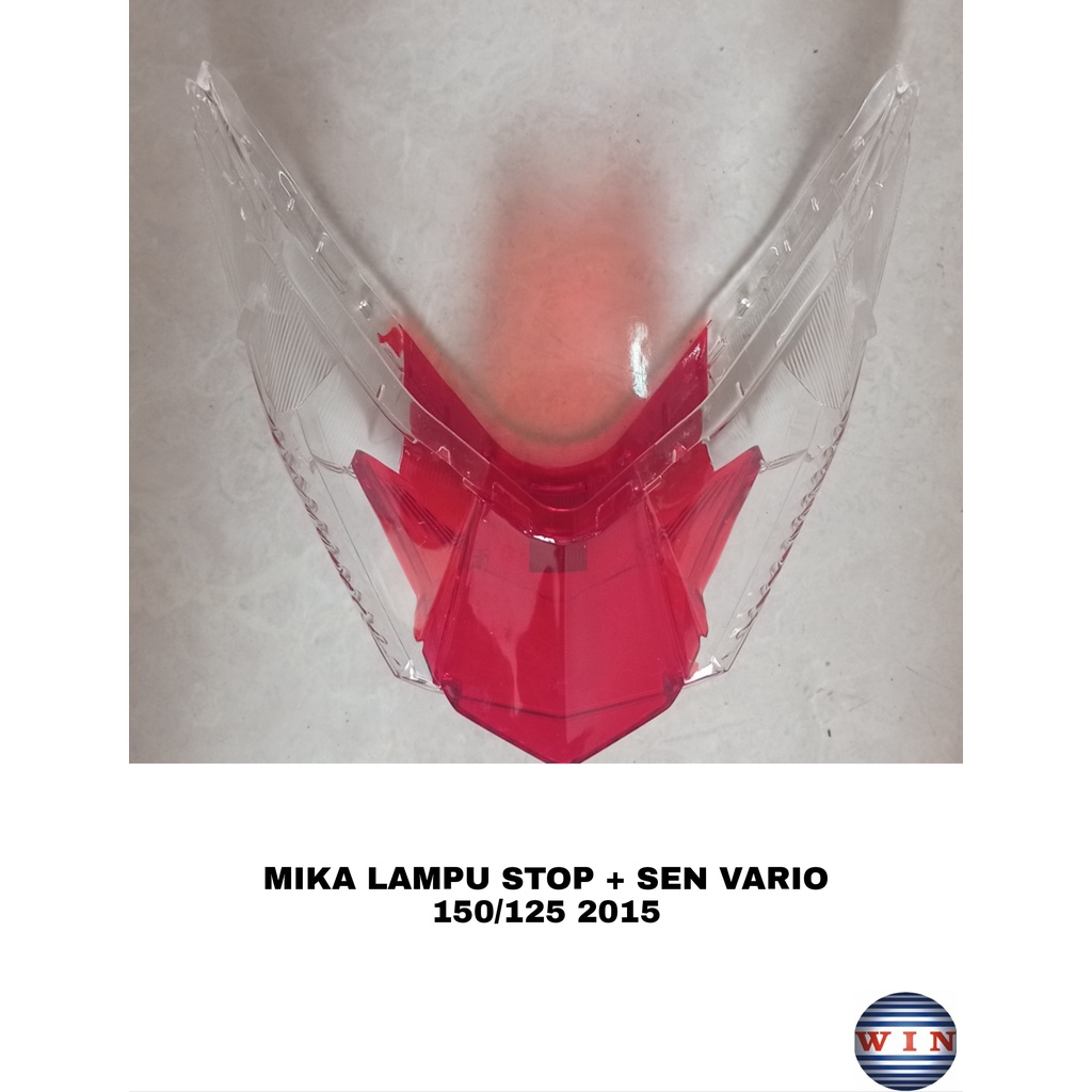 KACA LAMPU SEN + KACA STOP BELAKANG VARIO 150/125 2015 / MIKA SEN RR + STOP VARIO 150
