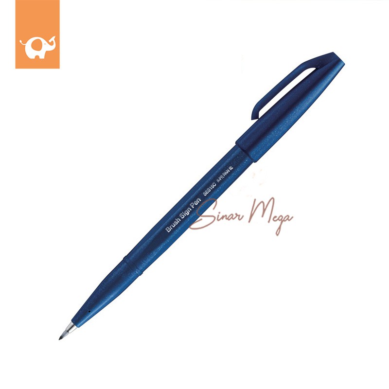 

H7Y Pentel Touch Brush Sign Pen Colouring Kuas Spidol Lettering Doodle Murah Berkualitas