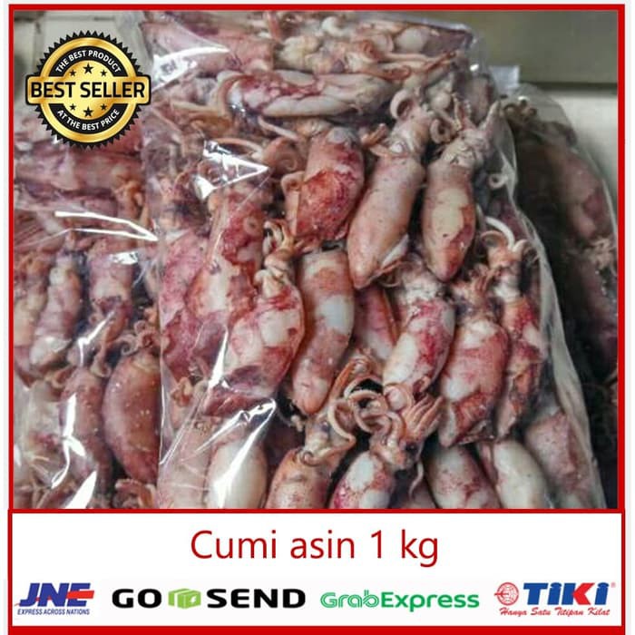 

GROSIR Ikan Baby Cumi Kecil 1 kg / Baby Cumi Asin Basah / Ikan Asin