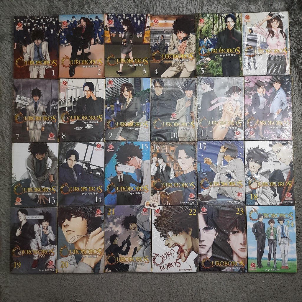 Komik SET Ouroboros 1-24 Tamat (Yuya Kanzaki)