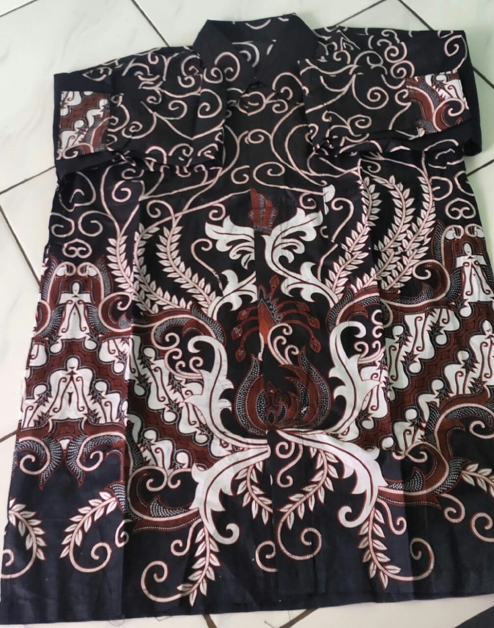 Batik Pria Hem Batik Pria | Baju Batik Pria Lengan Pendek | Size M L Xl Xxl | Bayar Di Tempat (cod)