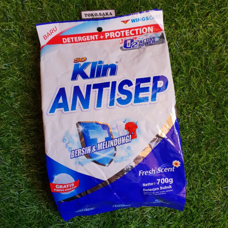 Soklin Antisep - So Klin Detergen Antiseptik - Sabun Cuci Baju - Deterjen bubuk