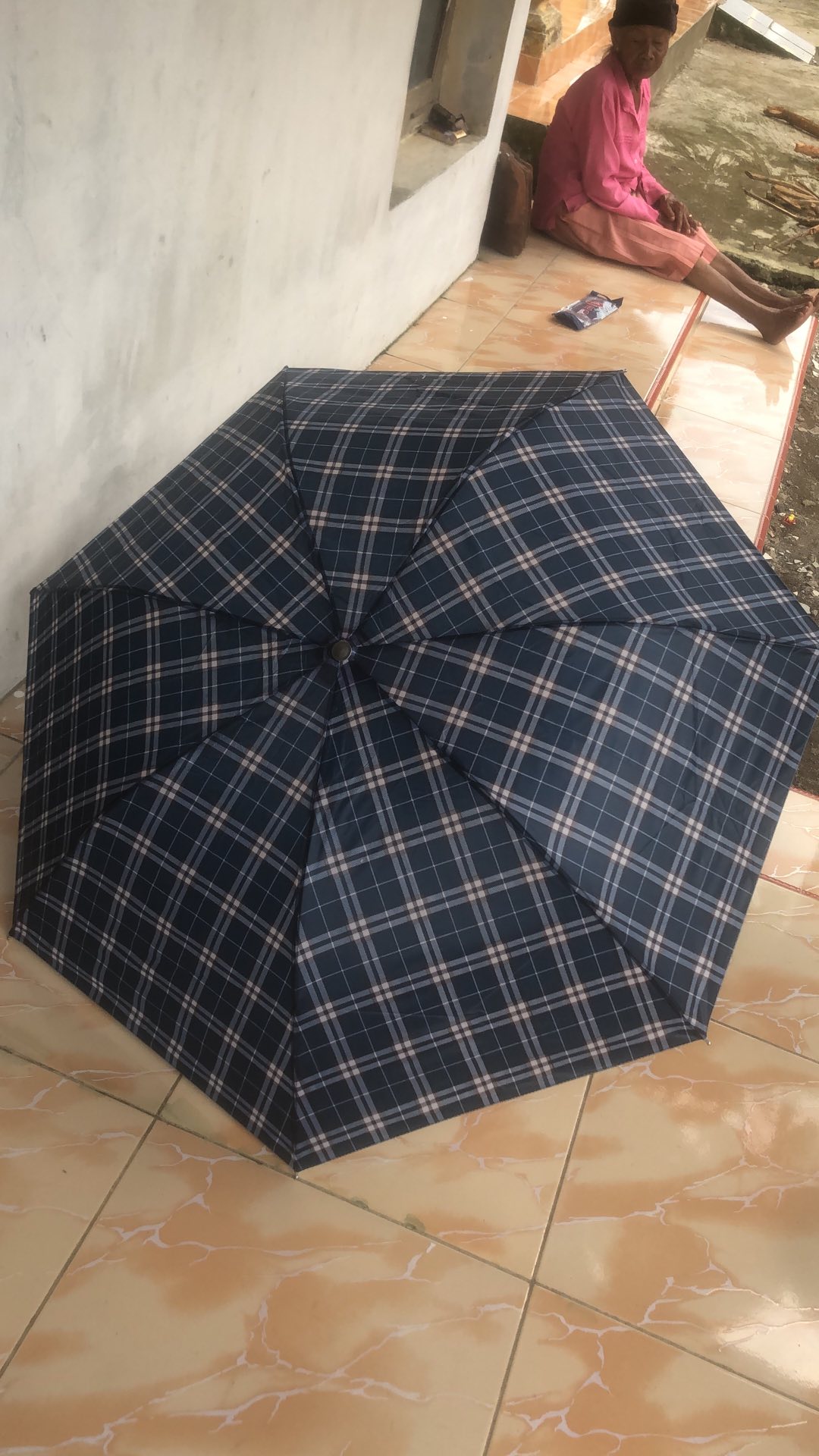 [promo] Payung Lipat Super Murah Kuat Kokoh Anti Angin Anti Uv ( Motif Dikirim Random )