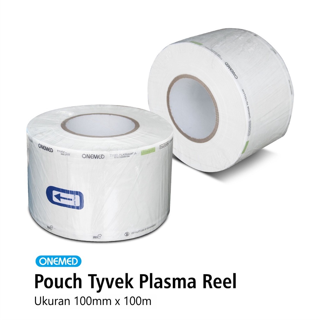 Pouch Tyvek Plasma Roll 10 cm x 100 M OneMed Roll