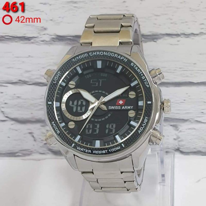 JAM TANGAN RANTAI PRIA SA DULETIM 4,5CM