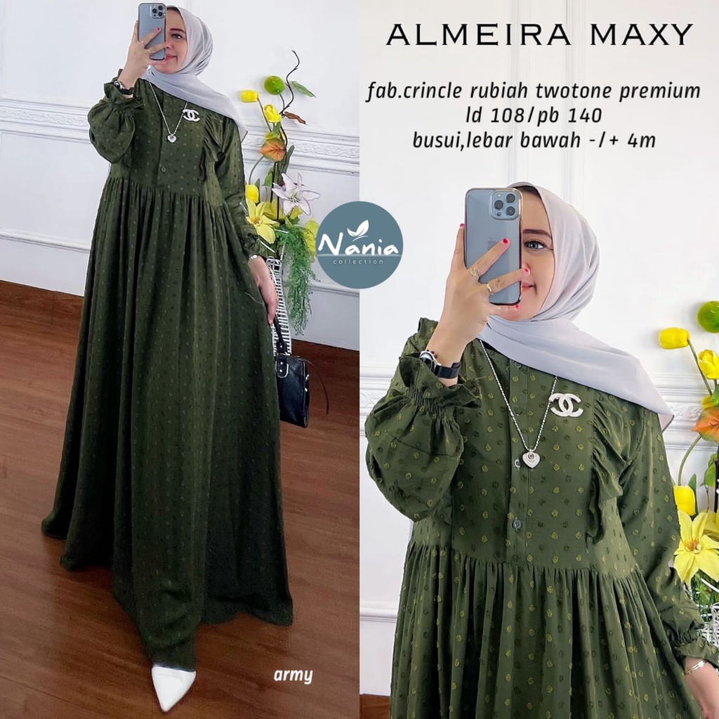 gamis almeira maxy nania