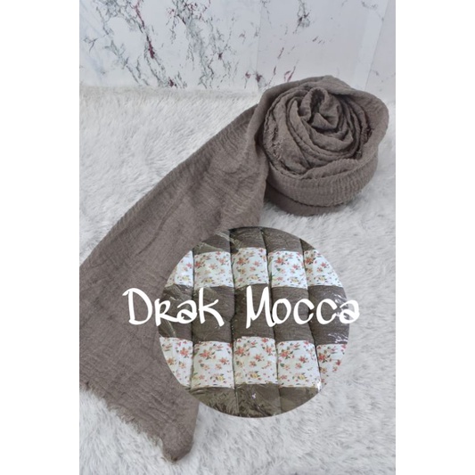 [COD] PASHMINA CRINKLE / CRINGKLE KUSUT /CRINGKLE RAWIS / HIJAB SHAWL PREMIUM RAWIS negro-PASHMINA-Drak Mocca
