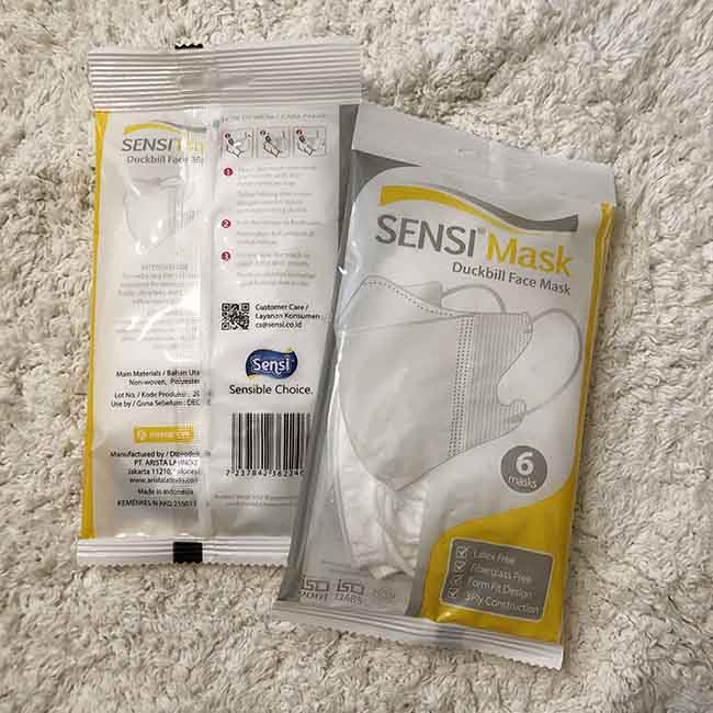 SENSI DUCKBILL PACK ISI 6 Original