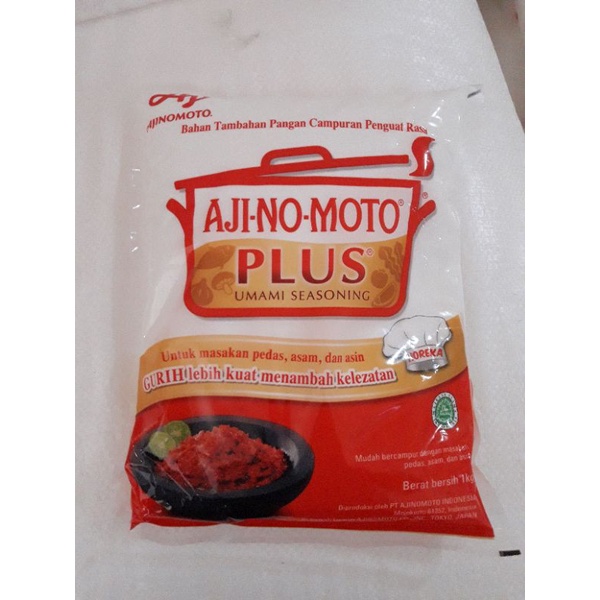 Jual Ajinomoto Plus 1 Kg Shopee Indonesia