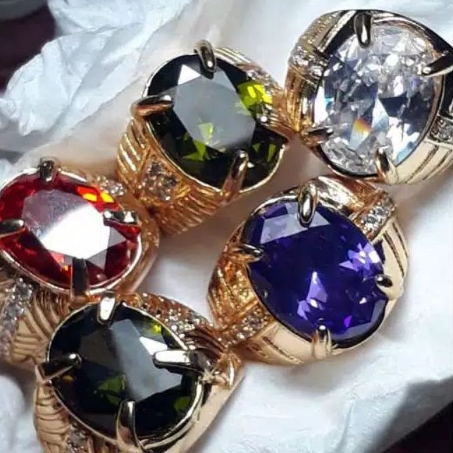 Batu Cincin permata diamond