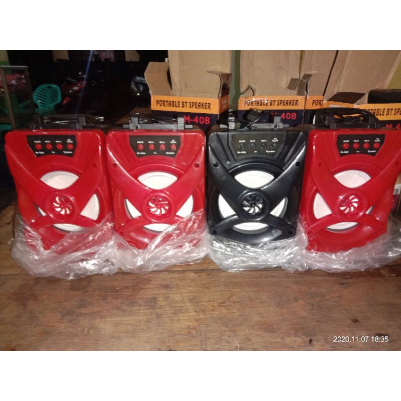 SPEAKER BLUETOOTH PORTABLE BT SPEAKER M-408