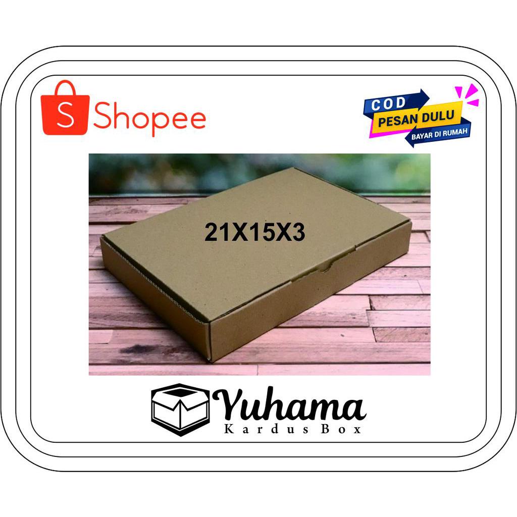 

( 10 Pcs ) Kardus uk. 21x15x3 cm...Die Cut untuk kotak Aksesoris dll, model box pizza