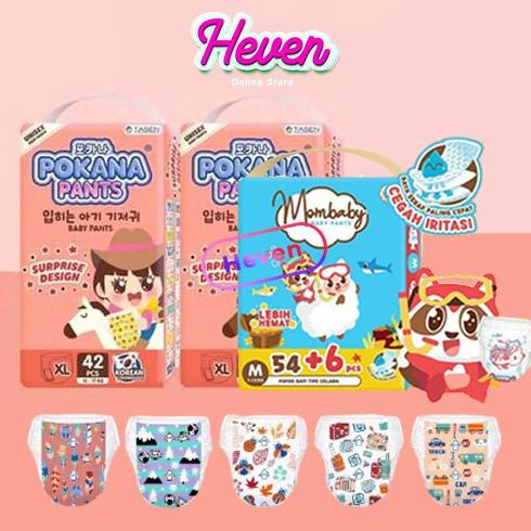 Popok Pokana Pants Bayi Celana & Mombaby / Super Diapers Pants . , ..
