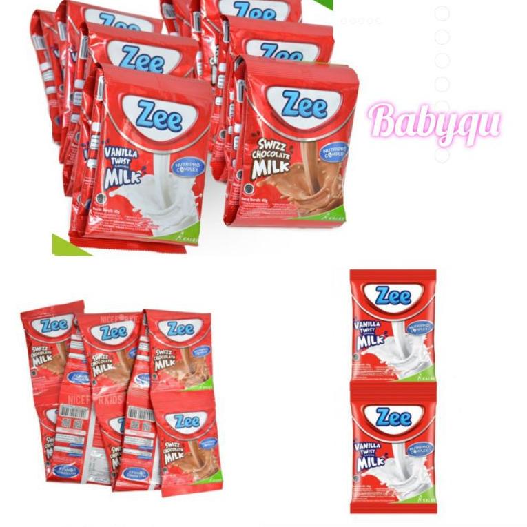 

[Terbatas! SUSU Zee SACHET renceng rasa vanila dan coklat 40 gr [akhir]