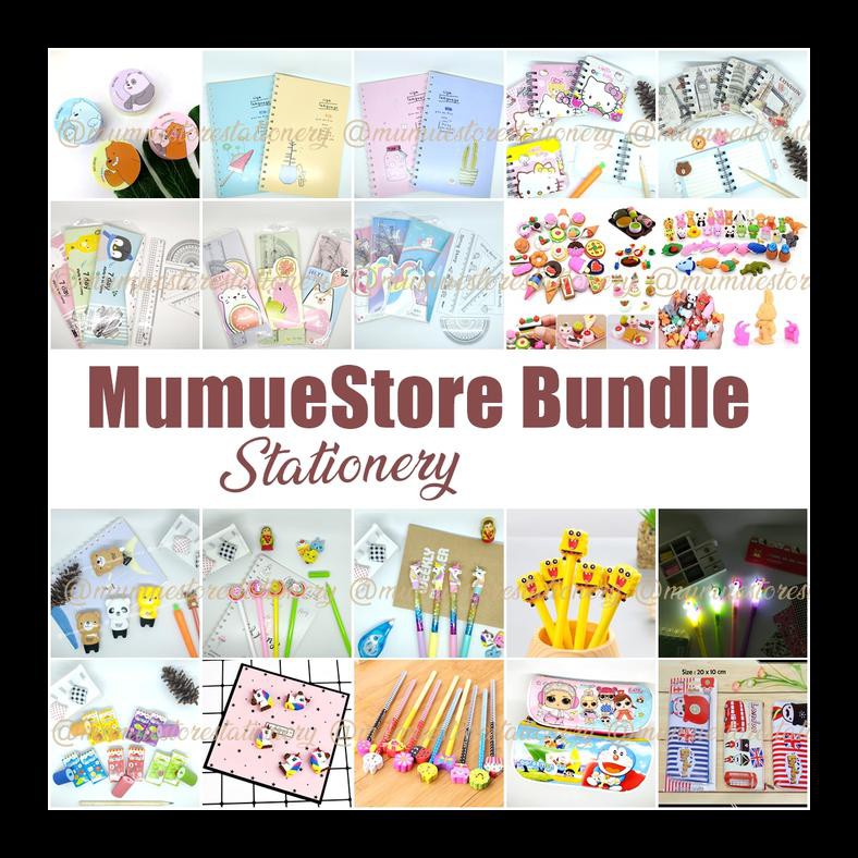 

TERBARU PAKET BUNDLE MUMUE STORE STATIONERY PAKET ALAT TULIS MURAH