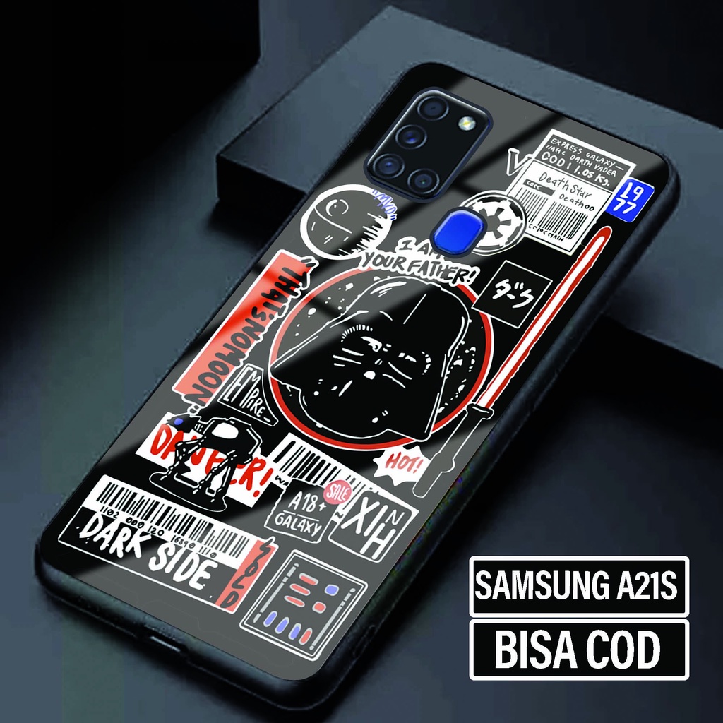 Hardcase Glossy Samsung A21S [ Starwars ] - Softcase Glossy Samsung A21S - Softcase Dove Samsung A21