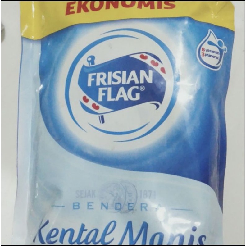 

susu bendera putih kemasan ekonomis 545ml