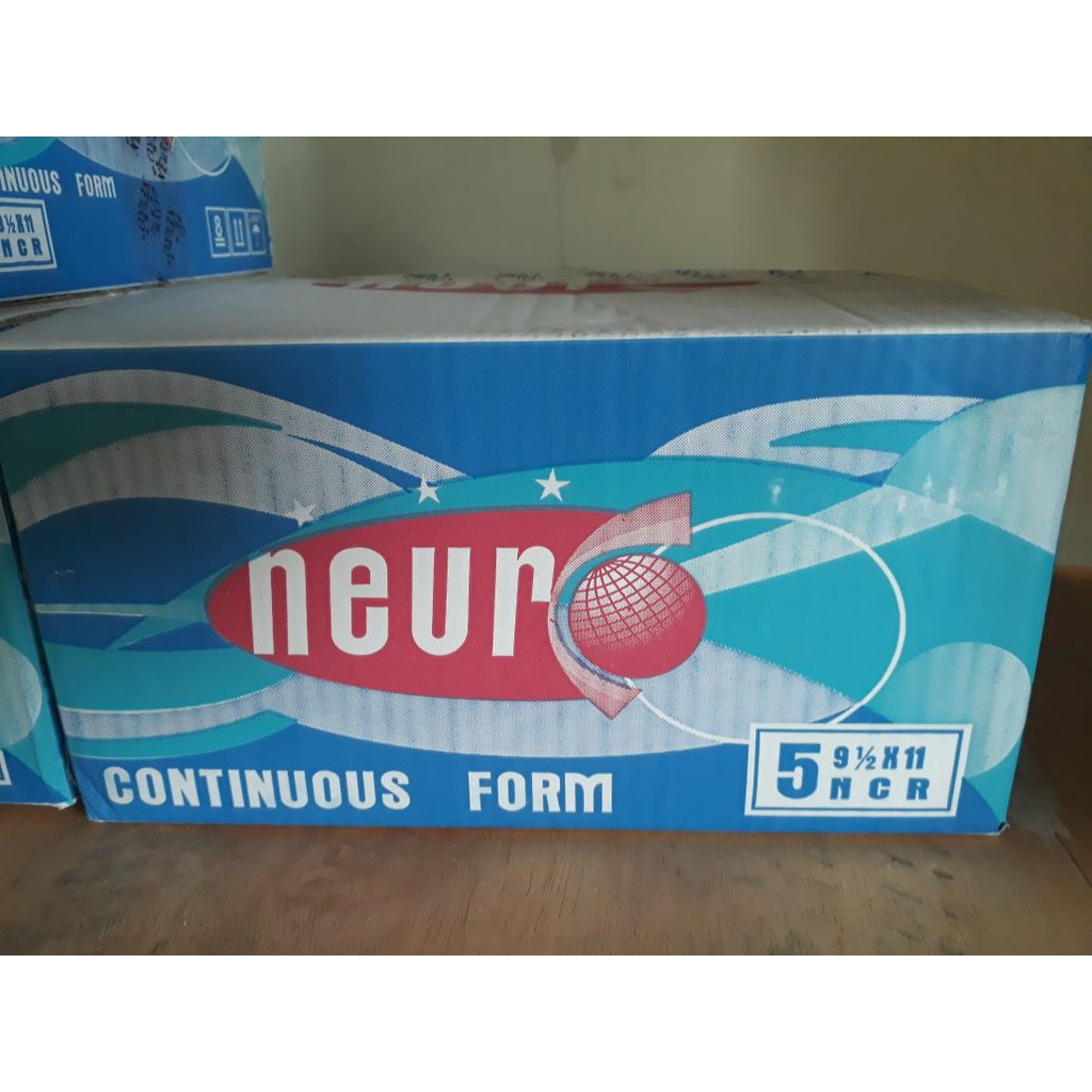 

Continous Form 91/2 x 11 5 Ply ( K5 Neuro ) NCR / Kertas Komputer