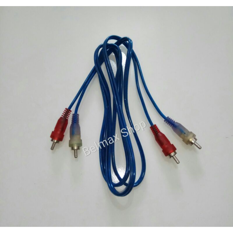 Kabel RCA 2x2 /Kabel RCA Isi 2/Kabel Speaker DVD/Kabel TV ke DVD /Kabel Sambungan RCA
