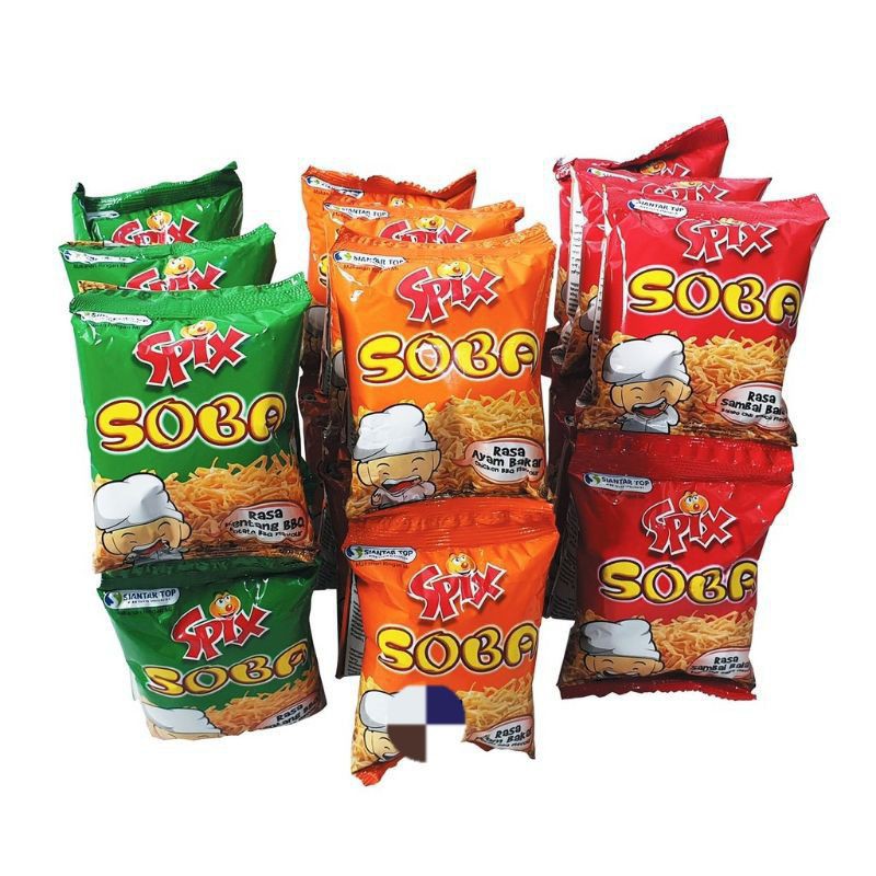 

SPIX SOBA RENCENG ISI 20 PCS X 5 GRAM