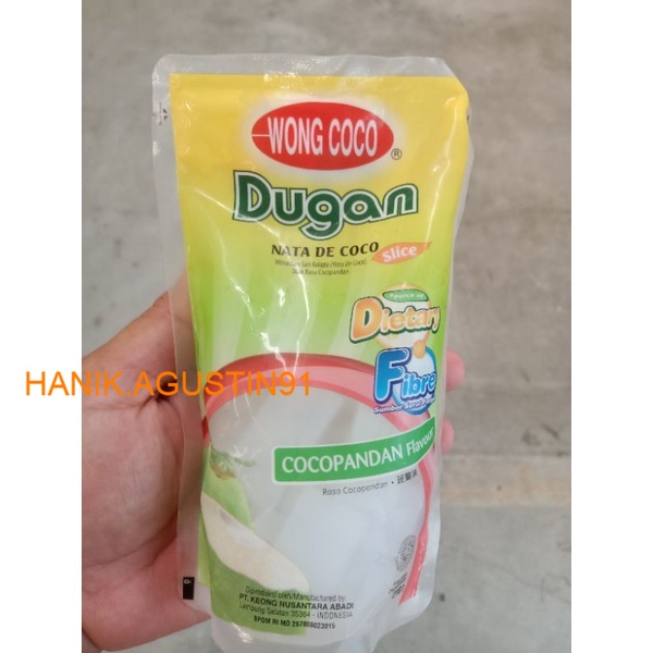 

Wong Coco Nata de Coco Dugan 360gr SS91