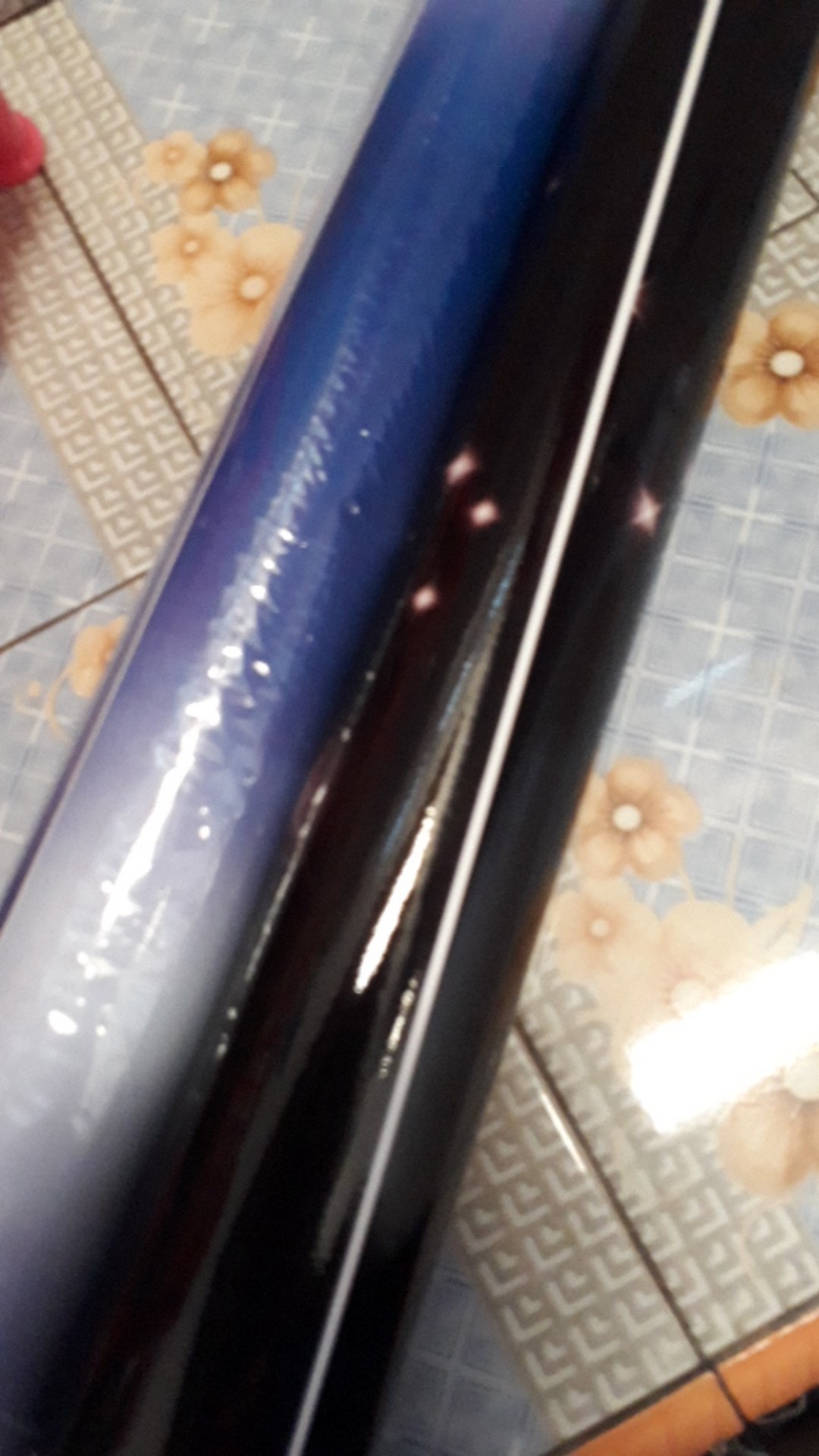 Stiker Pintu Kamar Mandi Kupu-kupu