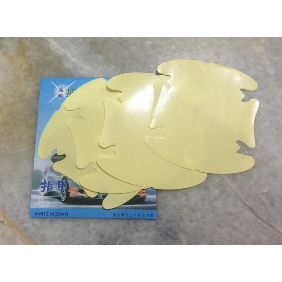 STIKER STICKER ANTI GORES LECET PELINDUNG GAGANG PINTU MOBIL 4PCS