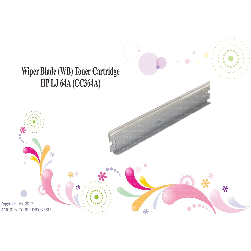 Wiper Blade WB 64A CC364A 90A CE390A 81A CF281A mono LaserJet P4014 P4015 P4515 P4015DN M4555 M601 M