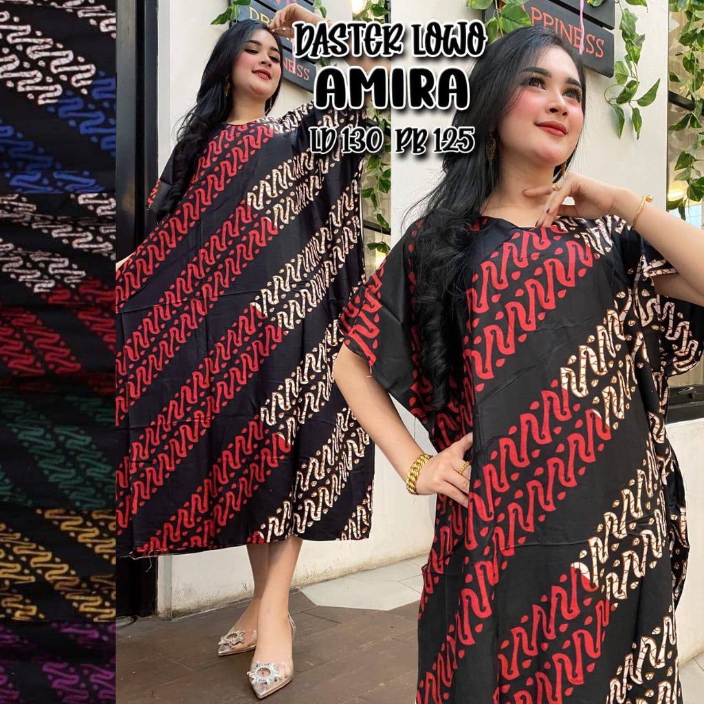 Daster Jumbo Lowo Kelawar Bahan Rayon Wanita Dewasa