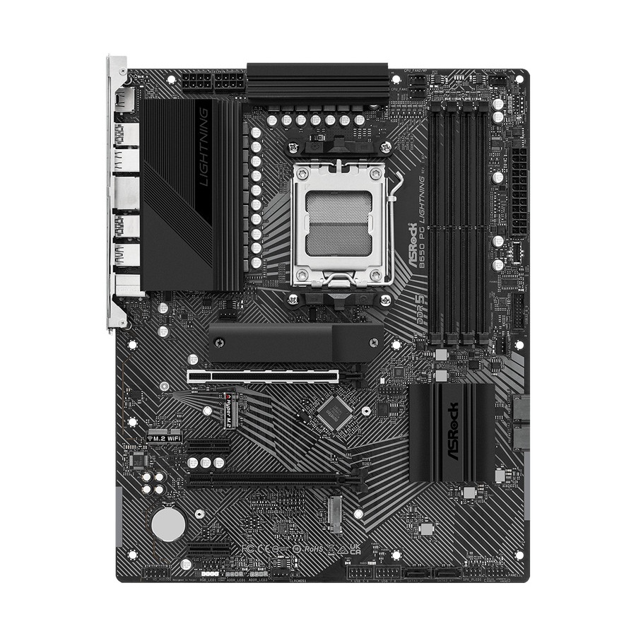 ASRock B650 PG Lightning (AM5, AMD B650, DDR5, USB3.2 Type-C, SATA3)