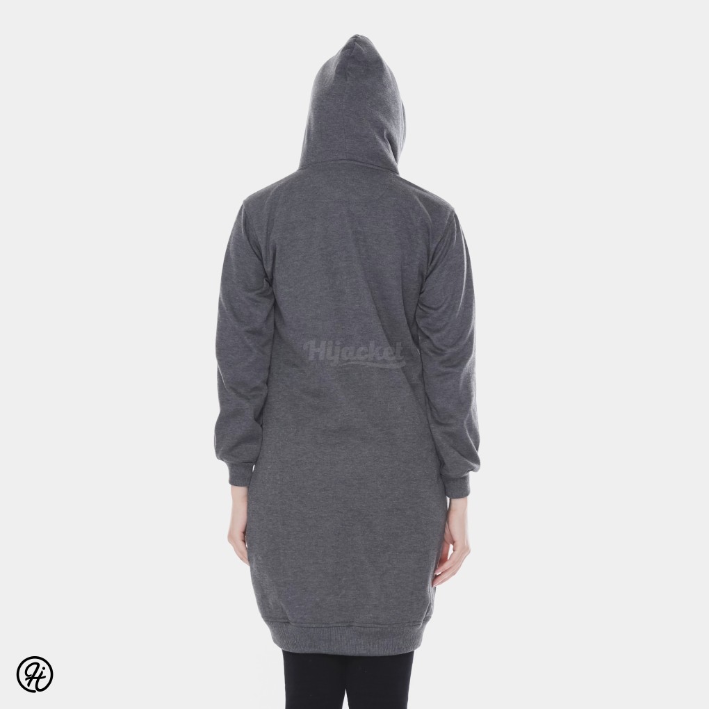 HIJACKET® ORIGINAL BASIC BLACK JAKET WANITA JAKET MUSLIMAH HIJABER PERTAMA DI INDONESIA-2