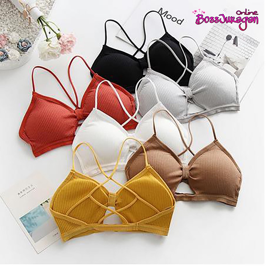 (BOSS) (BSTS) Sexy Bra push up sexy tali silang - Bra Sexy Tali Silang IMPORT