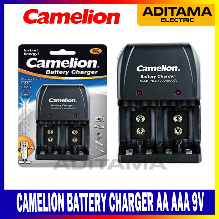 CAMELION BATTERY CHARGER AA AAA 9V/ CAMELION CHARGER BATERAI 0904S