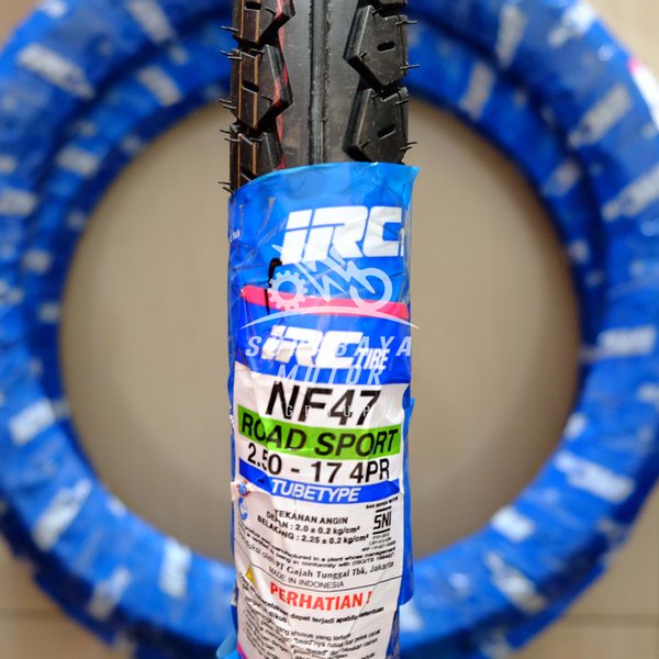 Ban Luar Motor IRC 250 Ring 17 NON TUBLES