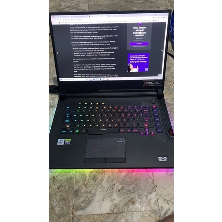 ASUS ROG STRIX SCAR G532LV-I7R6C6T GEN 10TH (BEKAS)