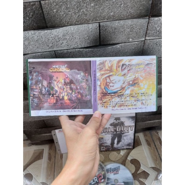 Dragonball Fighter Z and Minecraft Dungeon PC
