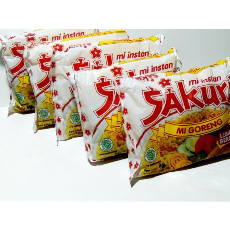 

mie goreng sakura isi 5 bungkus